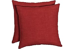 Arden Selections Outdoor Toss Pillows in Radiant Ruby Red