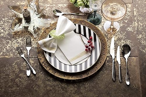 Miniatura 2 de Toallas de mano desechables  Servilletas de papel decorativas de tacto de lino  Toallas de papel desechables suaves y absorbentes para cocina, baño,