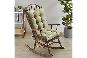 Sweet Home Collection Tufted Rocking Chair Cushions