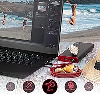 Vista 3 de LinkOn Banco de energía de 136 W, 26800 mAh, 100 W, USB-C, PD3.0, PPS y dos puertos USB-A QC3.0 de 18 W para MacBook Air Pro, Dell, HP, Microsoft