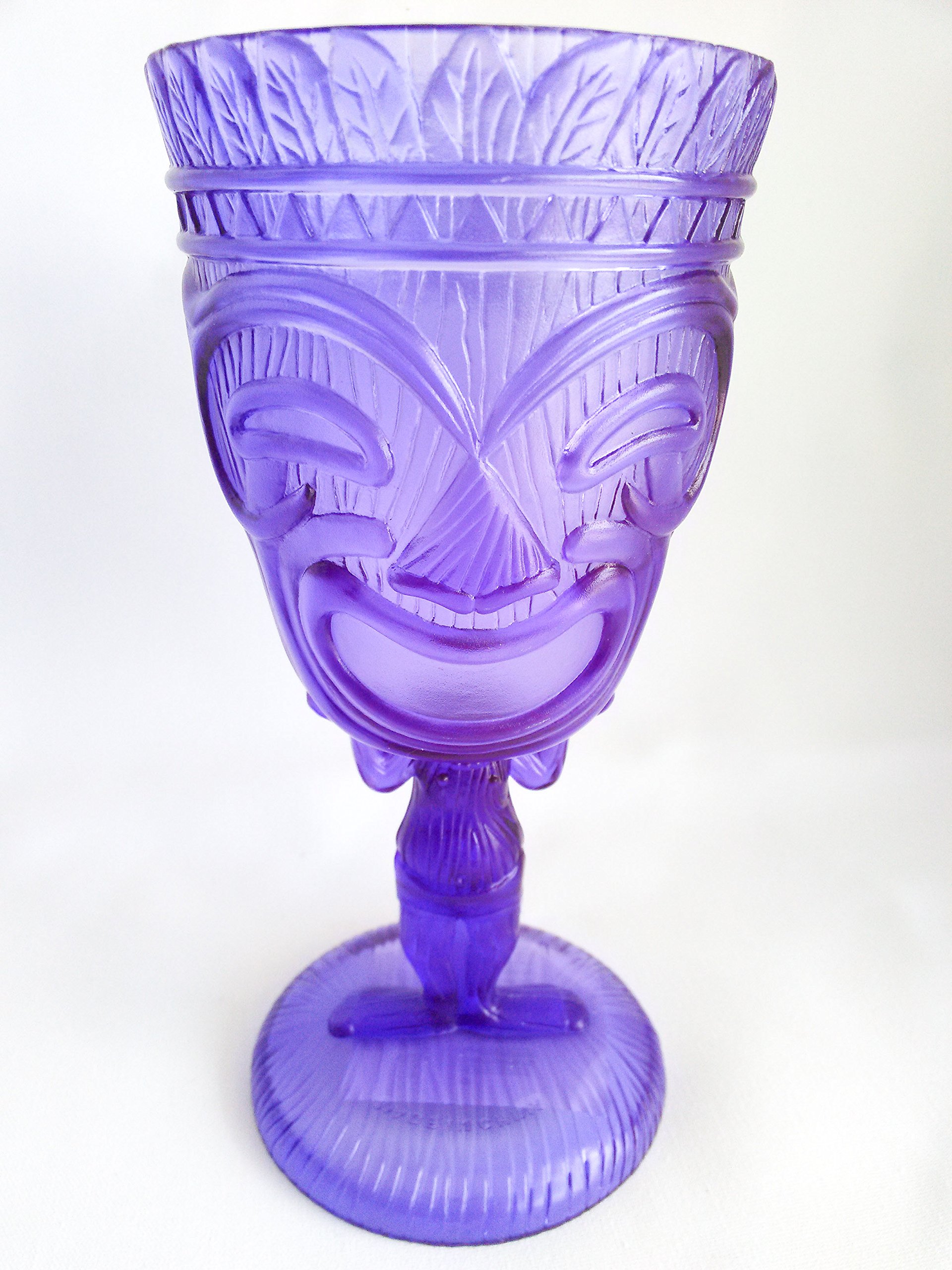 Tiki Cups Wine Glasses Tiki Drinking Glass Tumblers Tiki Bar Luau Party Decorations Set of 2