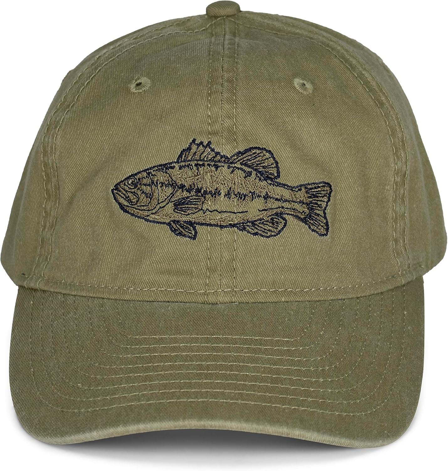 Paramount Outdoors Largemouth Bass Fishing Hat Dad Cap Outdoor Bass Fishing Cap for Men