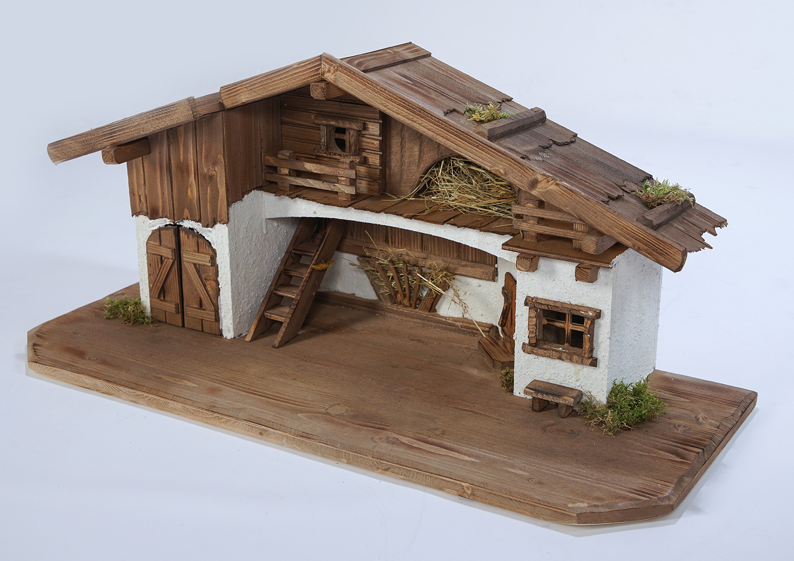 Weihnachtskrippe Krippe Krippenstall Weihnachten Weihnachtskrippen Tischkrippen Krippenfiguren (Weihnachtskrippe W10)