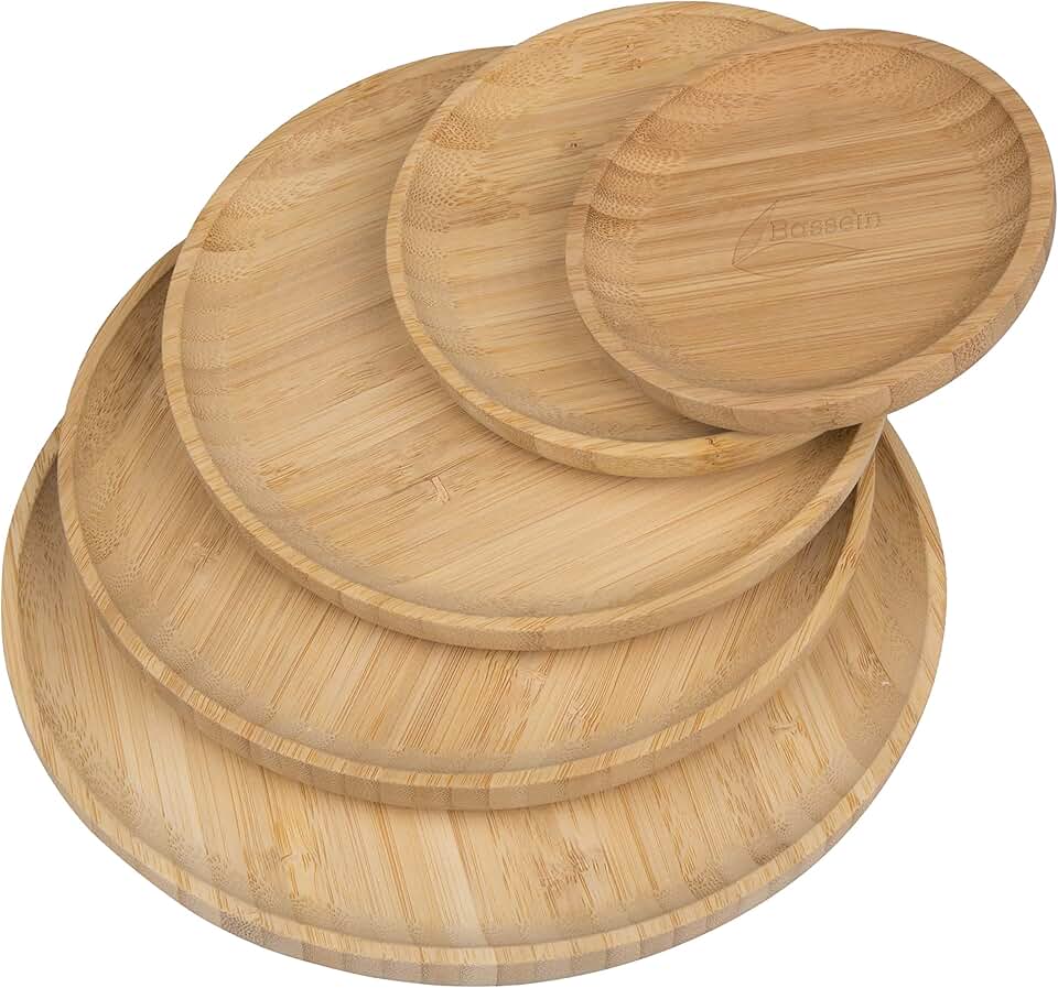 bamboo charger plates