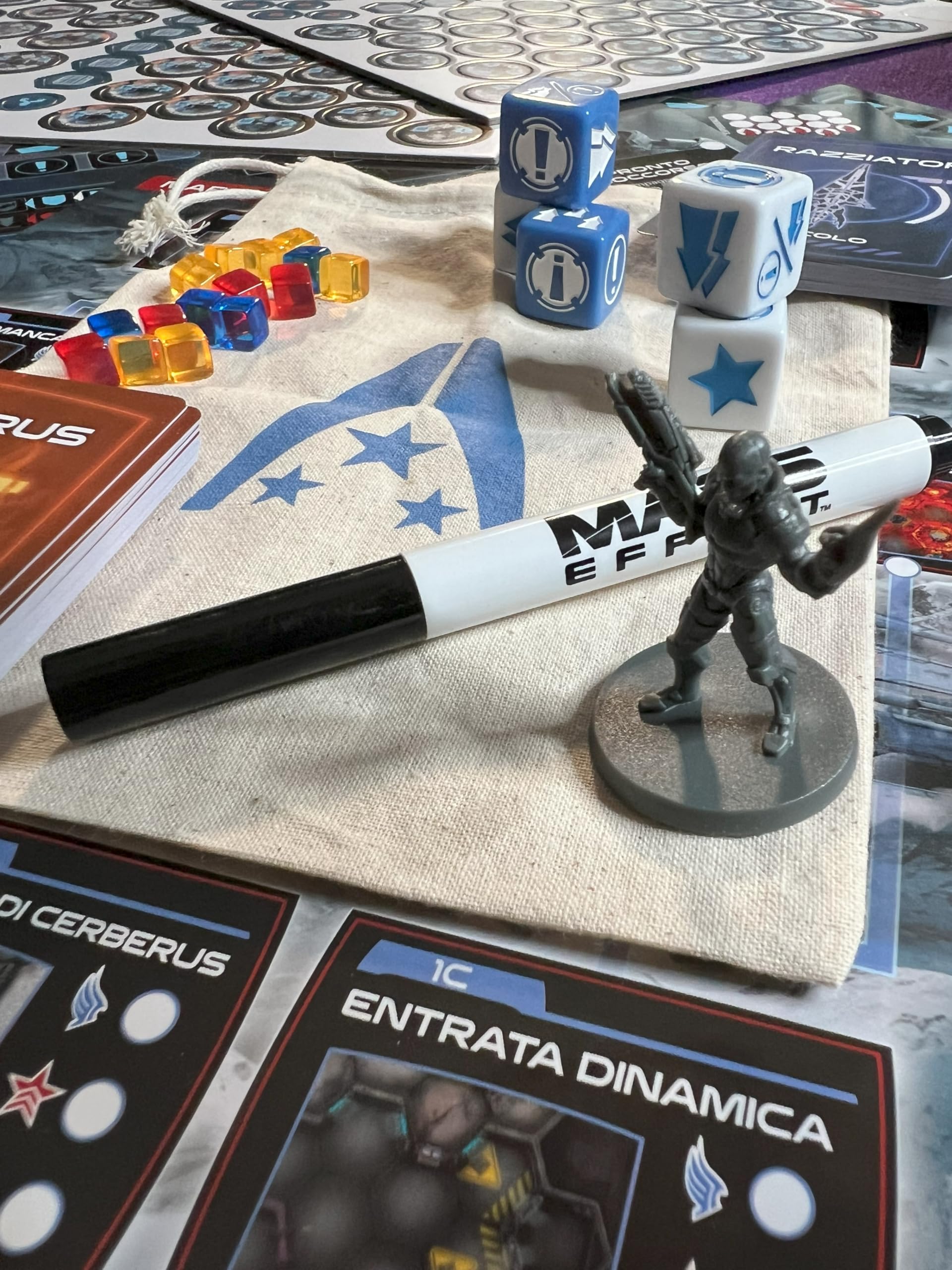 Asmodee - Mass Effect, Gioco da Tavolo, 14+ Anni, 1-4 Giocatori, 90 min, Edizione in Italiano