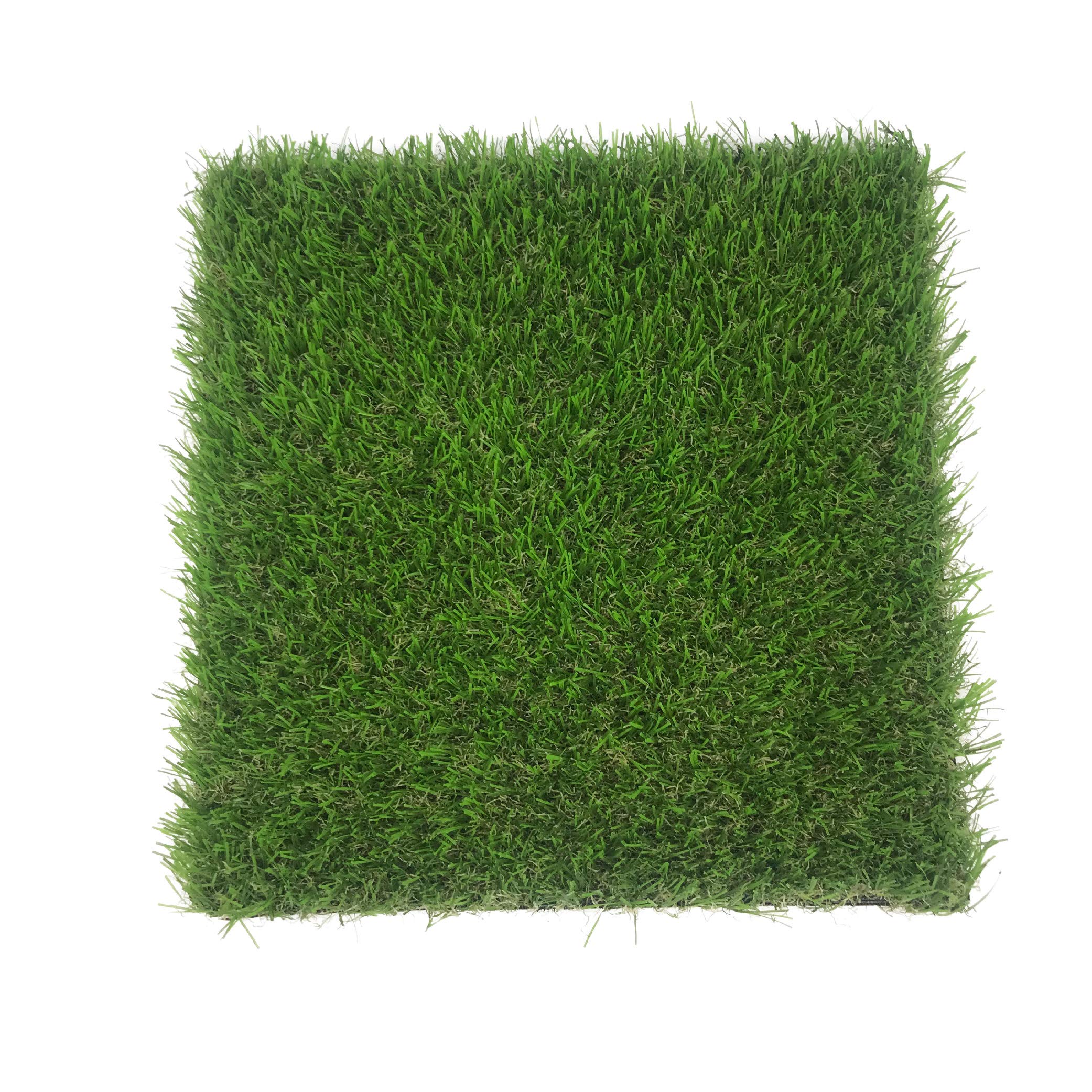 KuGuoArtificial Grass mat 11-4/5"by11-4/5 (30cm X 30cm) Indoor/Outdoor DenseTurf Green Grass Mini Pet Mat (Field Grass)