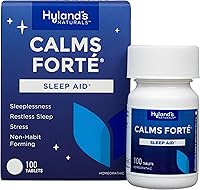 Vista 2 de Hyland's Calms Forte Tabletas, Alivio Natural de Tensión Nerviosa e Insomnio Ocasional, 100