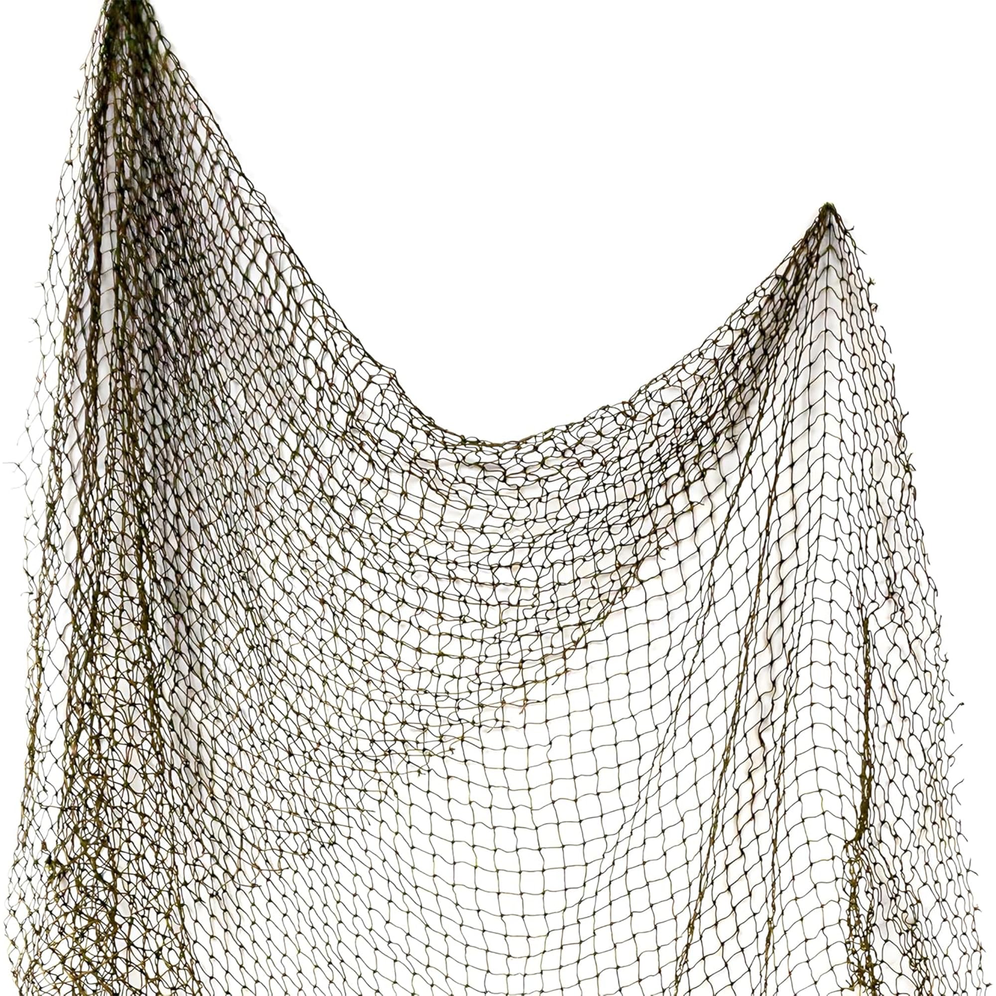 Nautical Crush Trading Fishing Net 5' X 10' | Authentic Nautical Net | Decorative Fish Net | Plus Free Nautical Ebook By Joseph Rains (1 Pack)