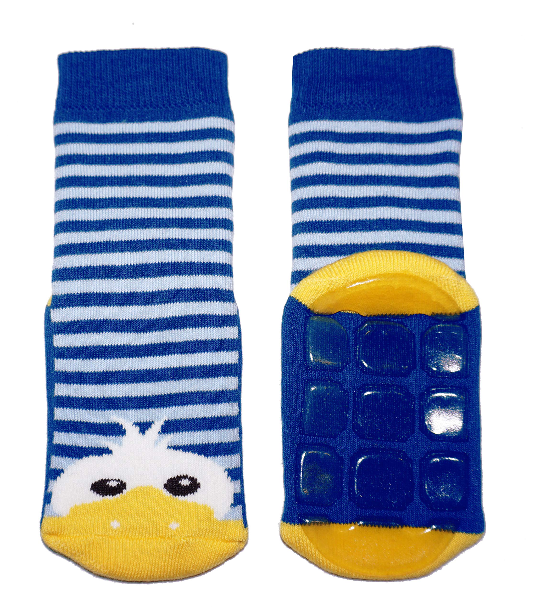 Weri Spezials Calcetines Antideslizantes Para Bebés - Diseños Con Patos, Suaves Y Seguros, Certificado Öko-Tex