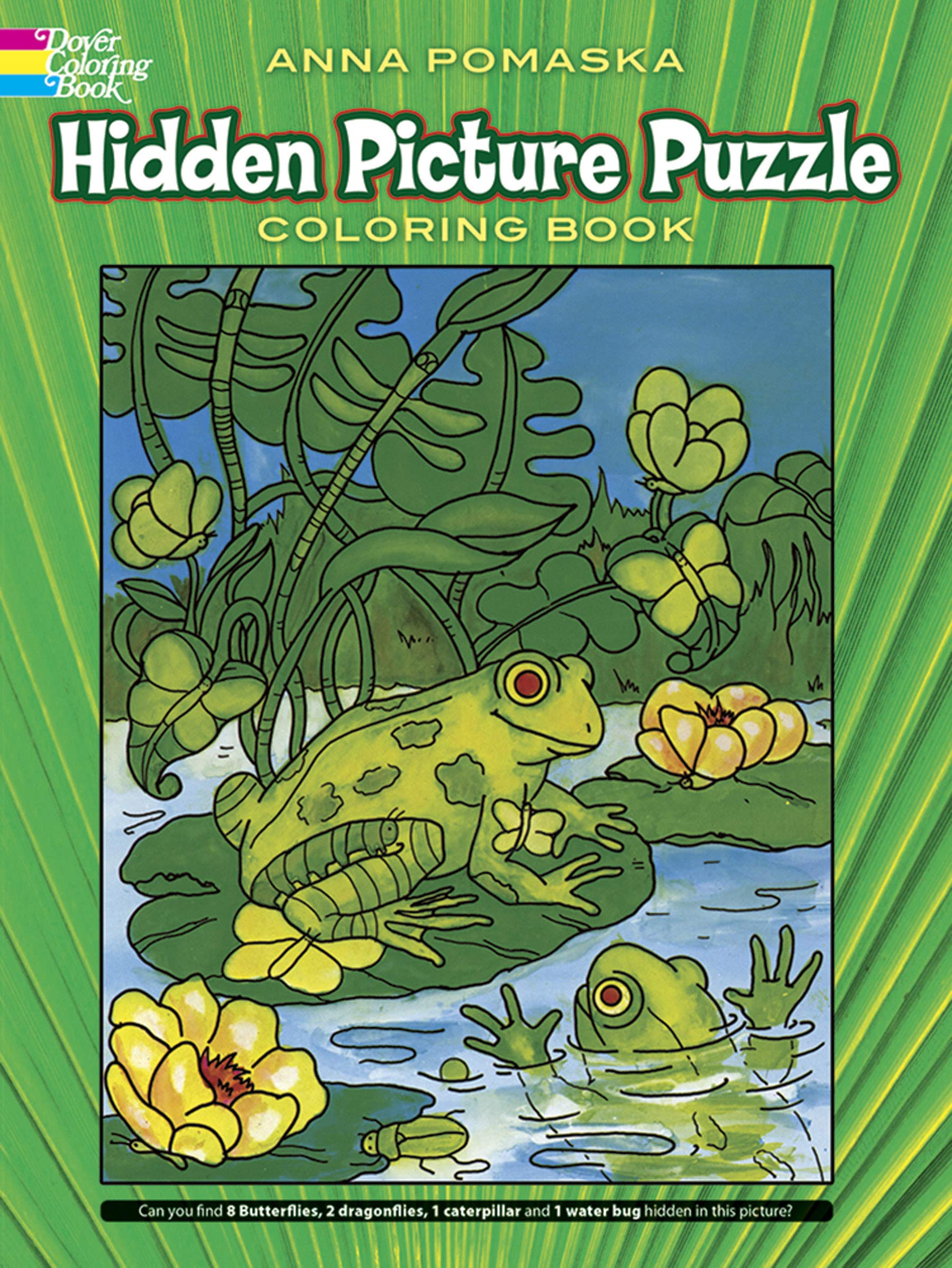 Hidden Picture Puzzle Coloring Book (Dover Kids Activity Books) Pomaska, Anna