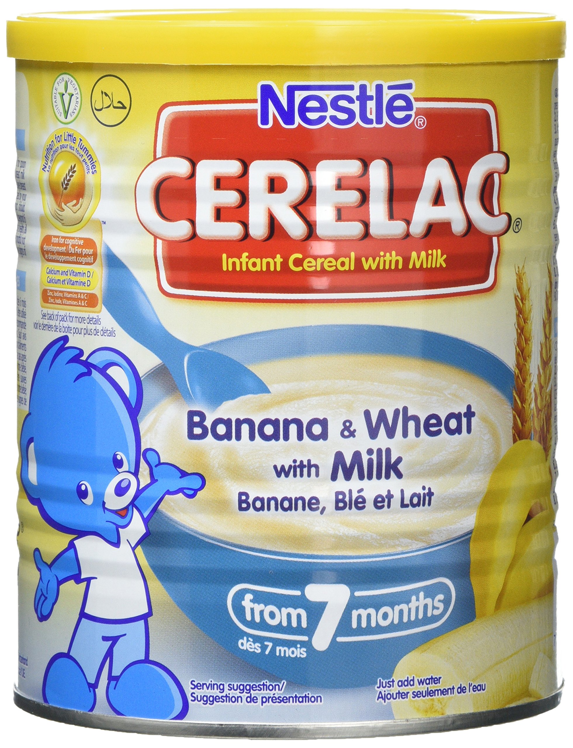 Sma Nutrition Nestle Cerelac Banana And Wheat With Milk Infant