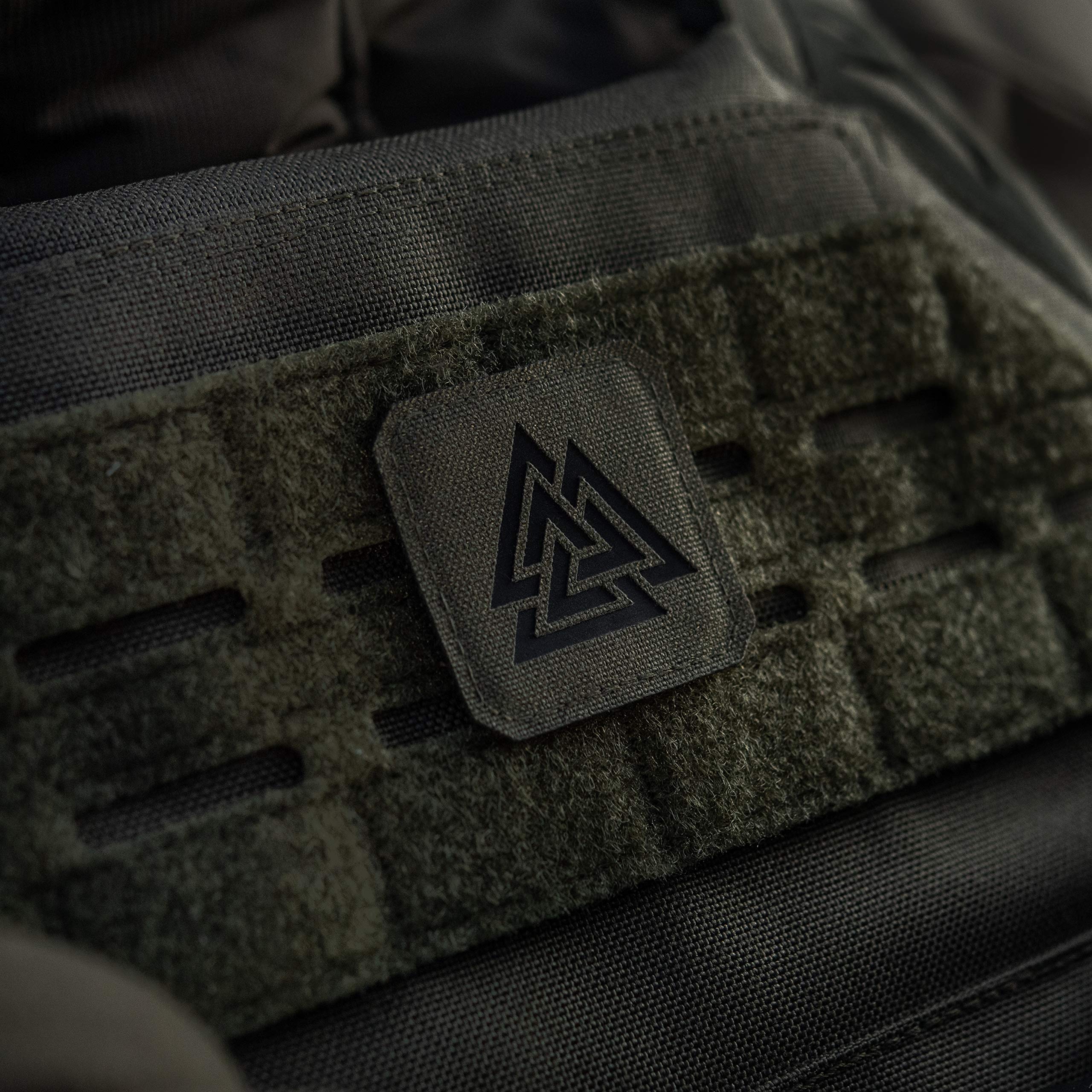 M-Tac Patch Valknut Laser Cut – Multicam/Schwarz, 4,7x4,6 Cm, Mit Klettverschluss