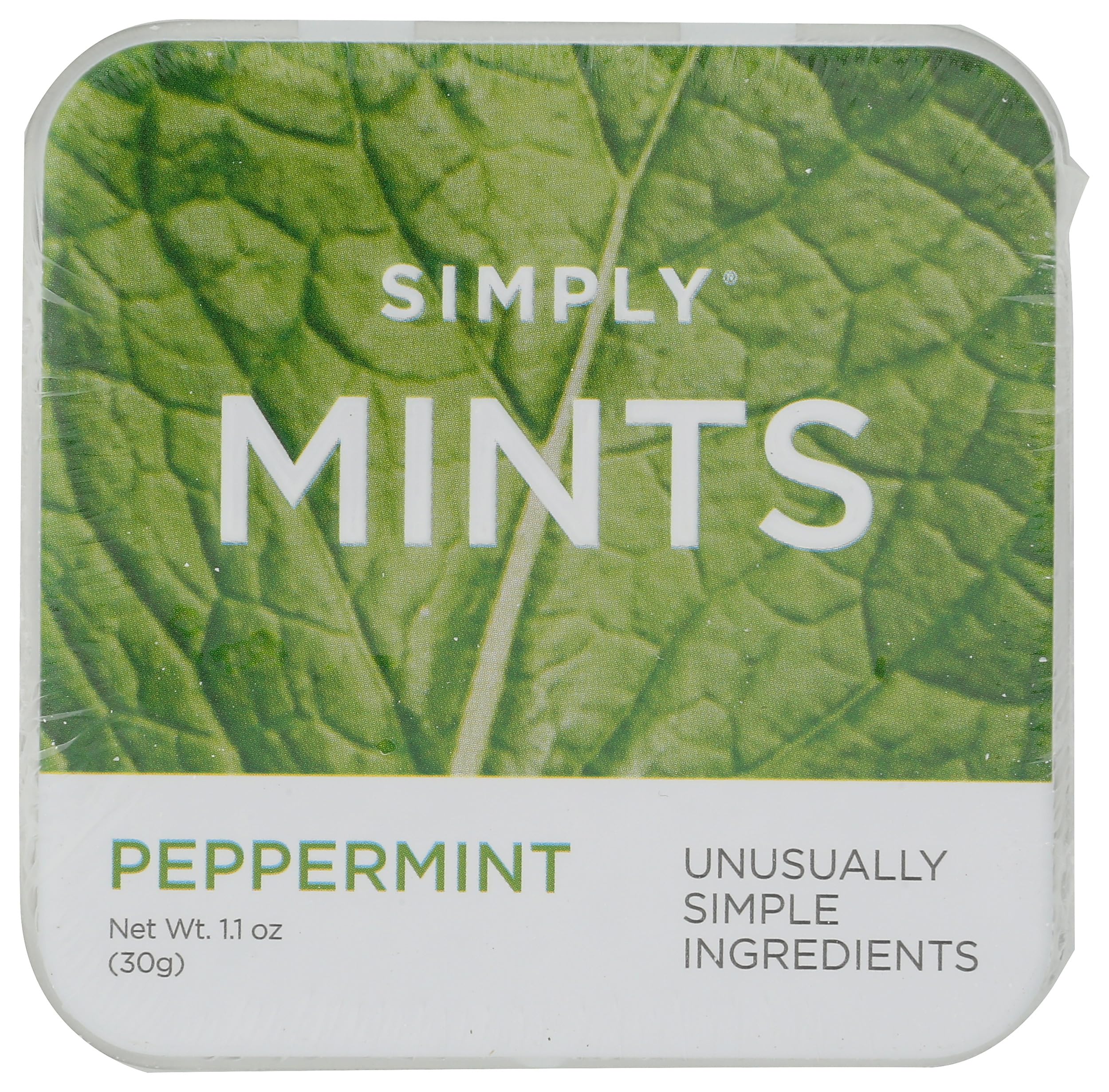Amazon.com : SIMPLY Mints | Peppermint Breath Mints | Pack of One