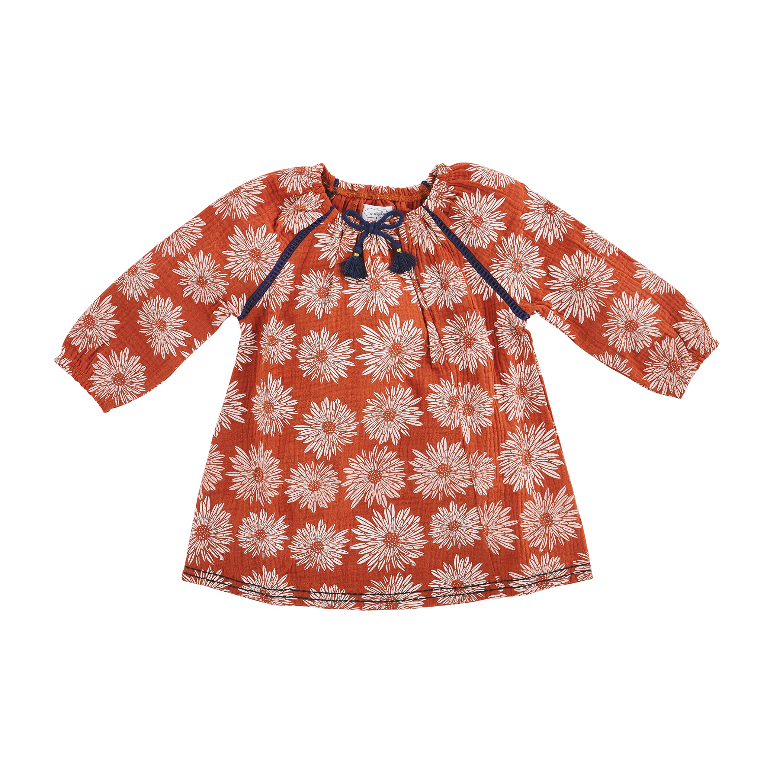 Mud Pie baby girls Mud Pie Floral Dress, Floral, 3T US