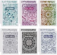 Vista 7 de Sinmoe 12 piezas Mini álbum de fotos 4x6 para 36 fotos, pequeño libro de fotos 4x6, libro de imágenes para graduación, boda, aniversarios