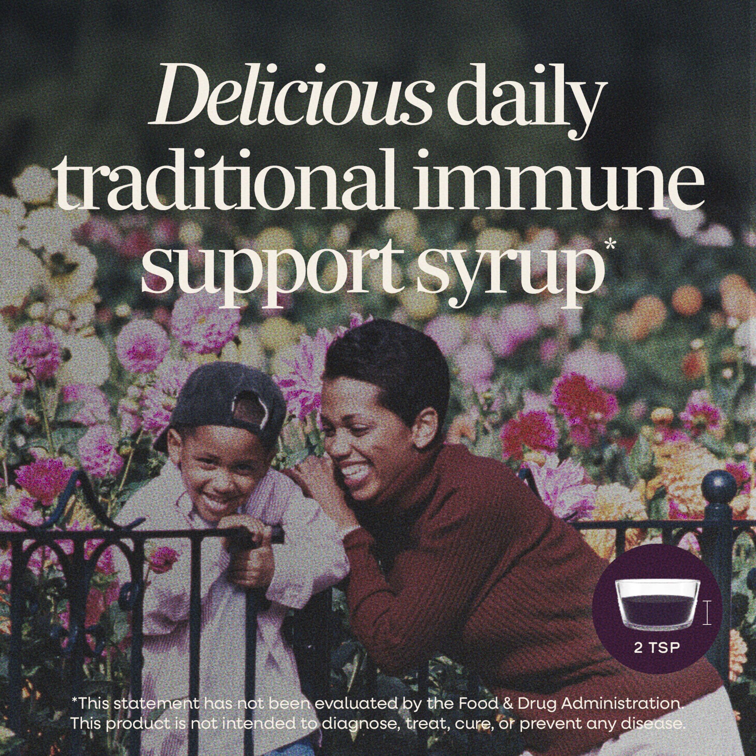 Nature's Way Sambucus Traditional Elderberry Immune Support* Syrup, 8 fl oz — Amazon image 3