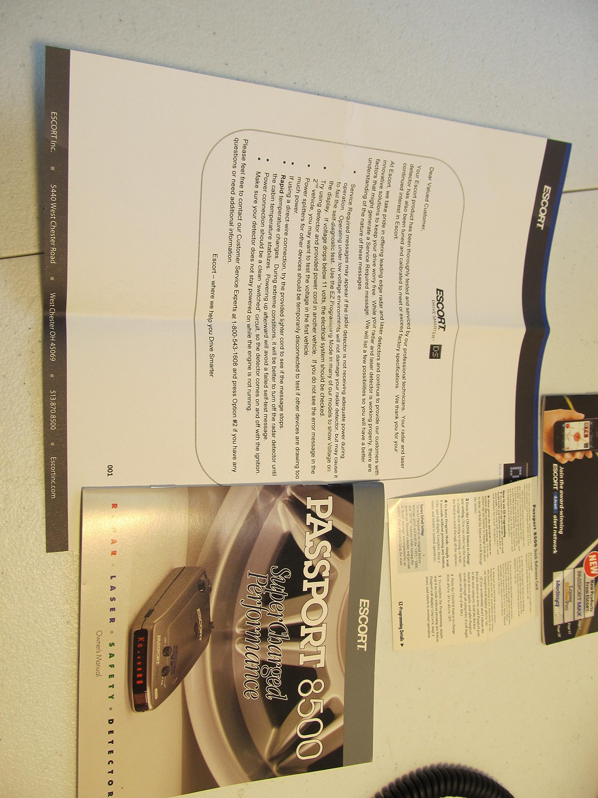 Amazon.com: Escort Passport 8500 Red Display : Health & Household