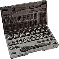 Vista 1 de Grey Pneumatic Corp - 12 Dr. Juego de 22 piezas fraccionarias de doble zócalo - 6 Pt. (82622)