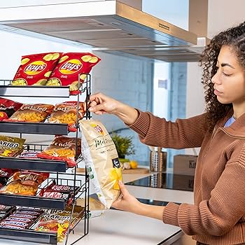 ナビスコ　オレオ　3D ストアディスプレイ　シェルフ　ラック　アメトイ Amazon.com: Candy Display Rack | Countertop Snack Organizer