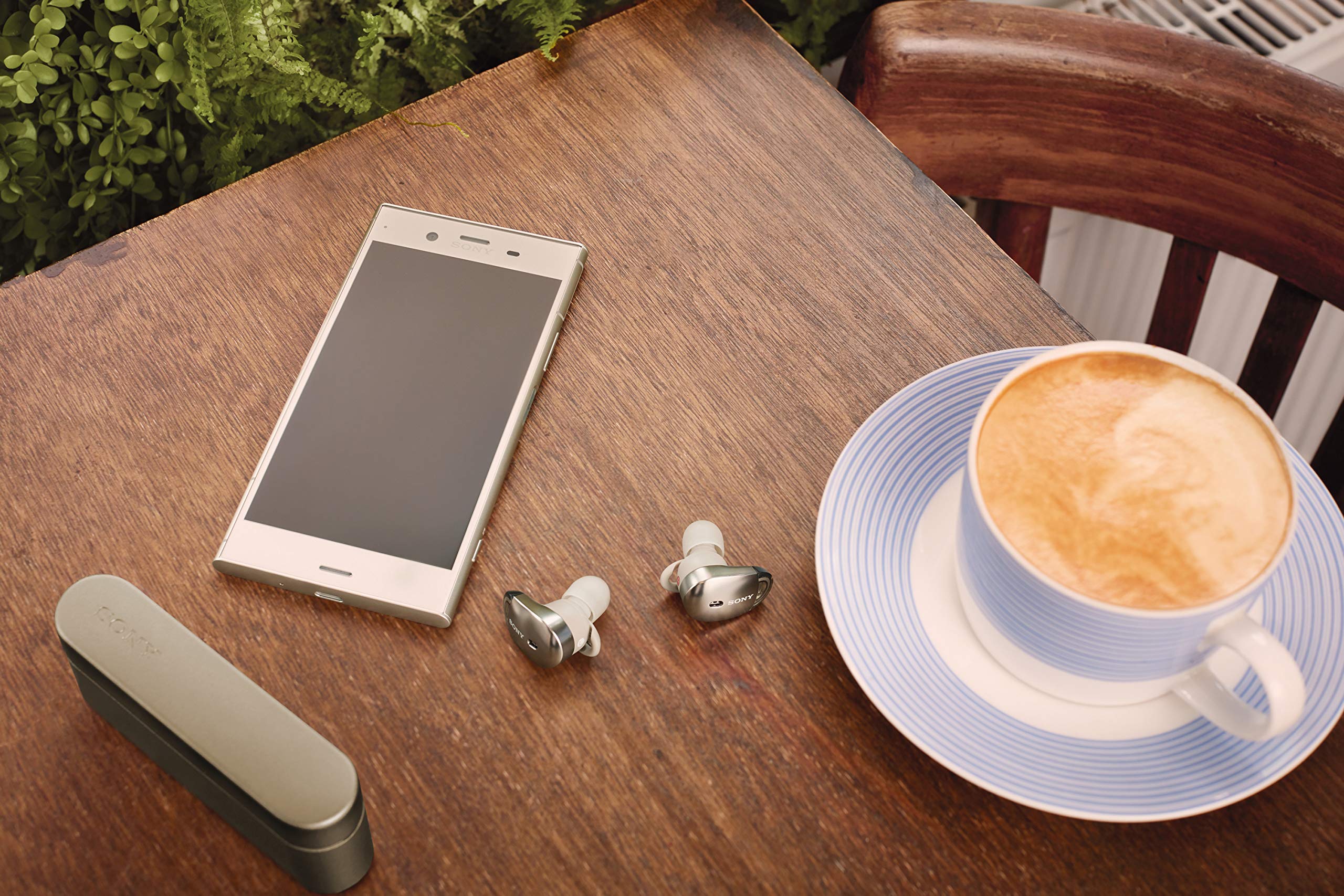 Amazon.com: Sony Wireless Headphones, Gold, 5 x 2.4 x 6 inches