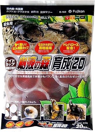 Amazon フジコン ワイドカップ 樹液の森 育成 16g 個 フジコン 餌 通販