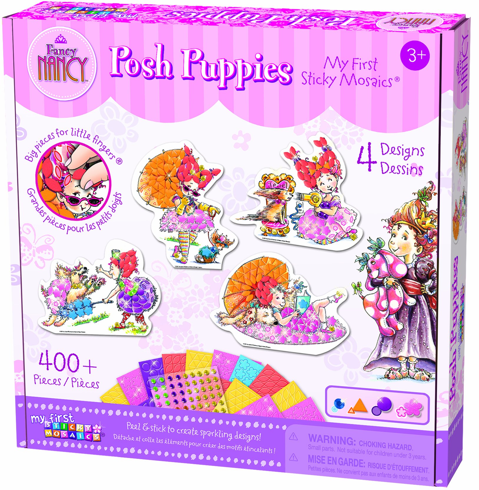 The Orb Factory Fancy Nancy Posh Puppies