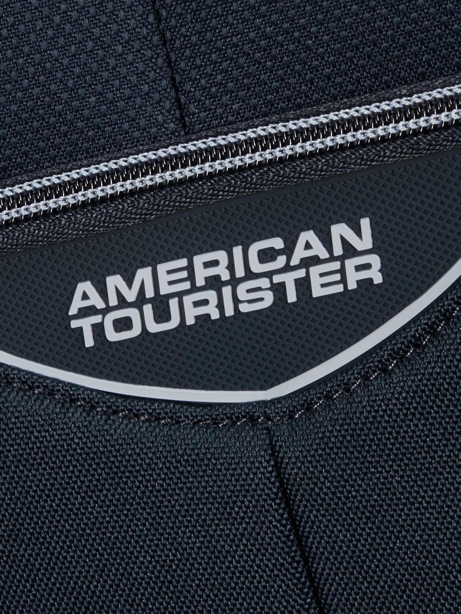 American Tourister Poproll - 3-czesciowy zestaw walizek miekkich (Bagaz podreczny, Srednia, Duza), Lekki - Niebieski (Navy)