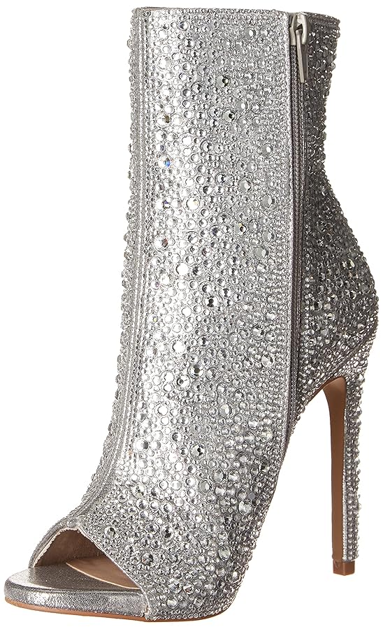 【追跡あり！】Steve Madden 輝くラインストーンミュール SILVER 追跡あり！】Steve Madden 輝くラインストーンミュール SILVER