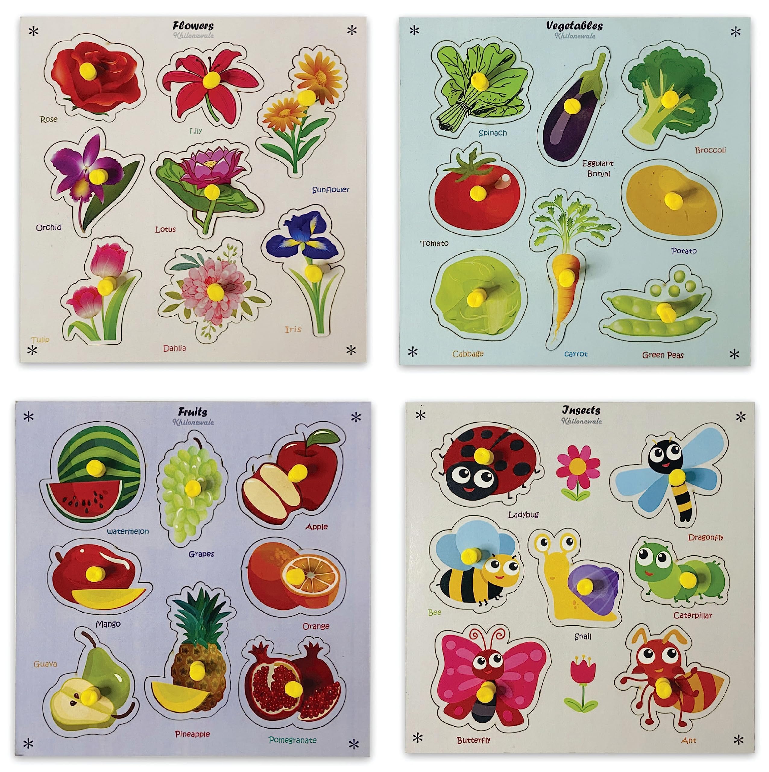 See full amazon price history chart for Khilonewale - Educational & Learning Puzzle Tray Game Educational Board (Flower + Vegetables + Fruits + Insects) Khilonewale - Educational & Learning Puzzle Tray Game Educational Board (Flower + Vegetables + Fruits + Insects) (B0B72FTCND) Amazon Price History, Amazon Price Tracker