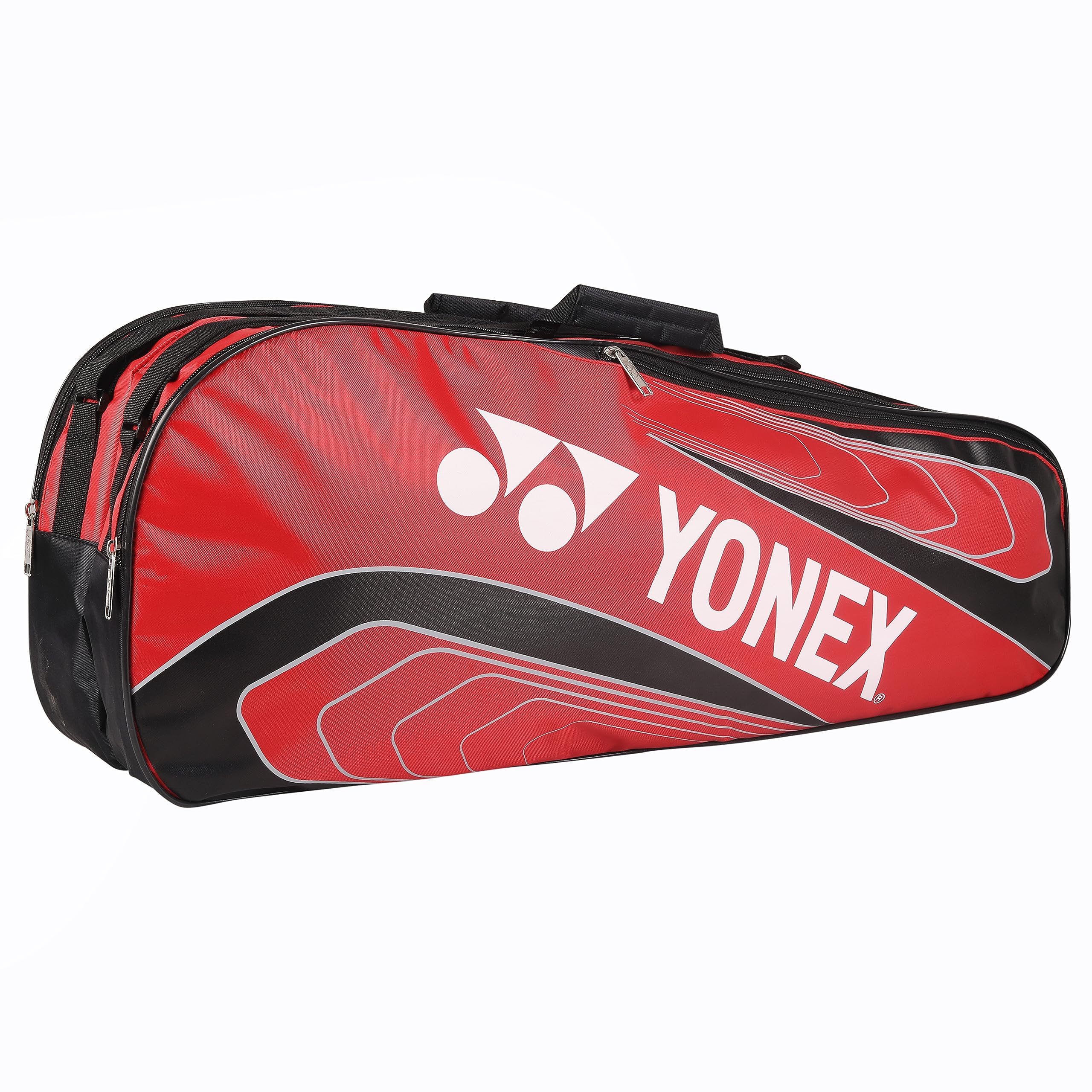 YONEX Badminton Kitbag BT5 | 2 Zipper Compartment for Storage of 3 Rackets and Clothes|