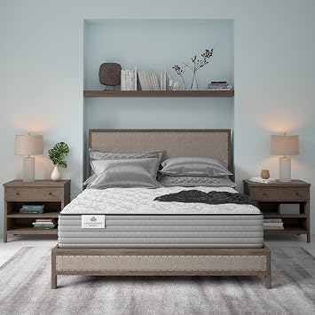 Kingsdown Passions Aspiration 14" Plush Hybrid Mattress, Twin,Tan
