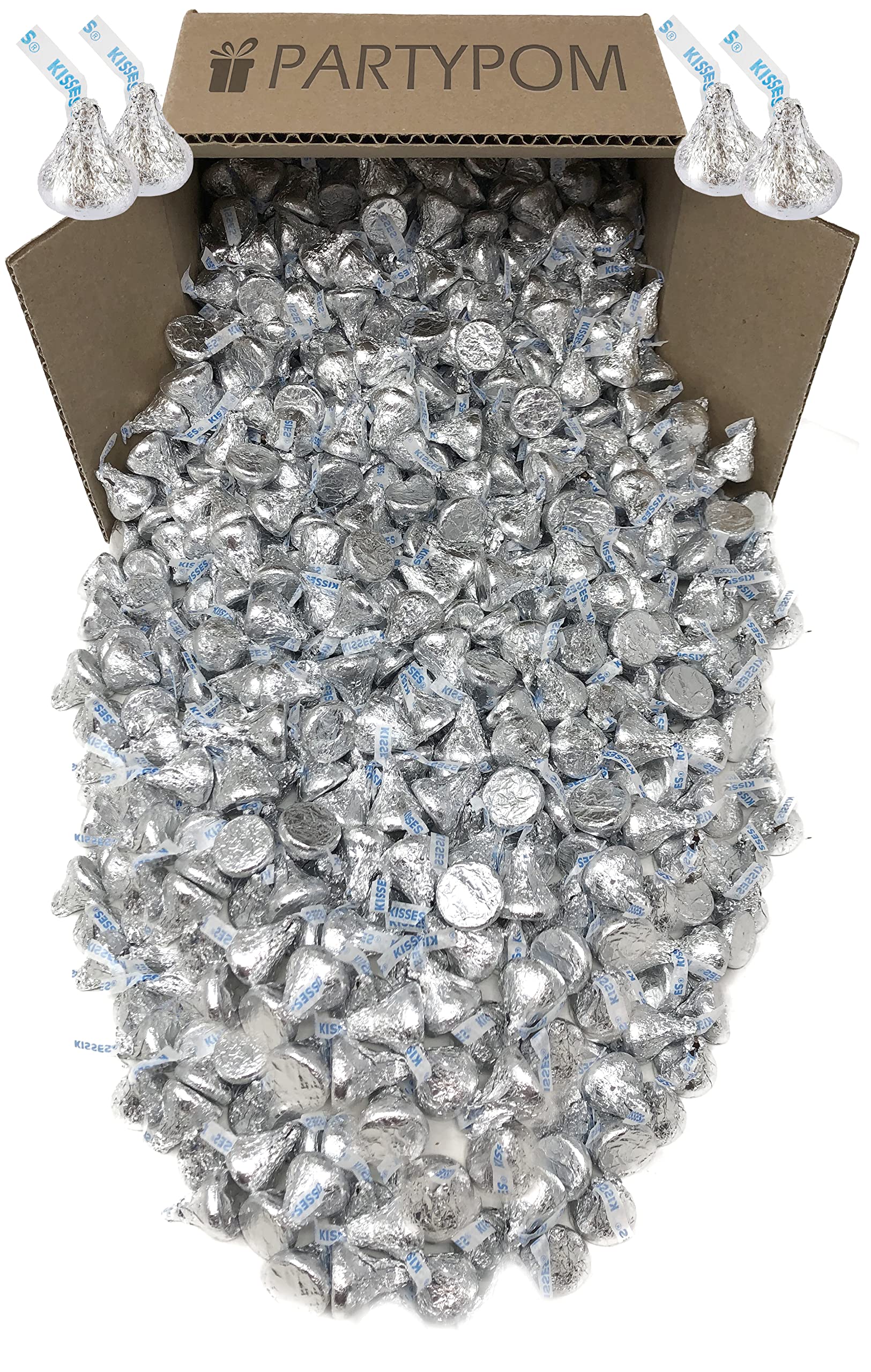 Hersheys Kisses Milklicious Milk Chocolate Candy, Bulk 4