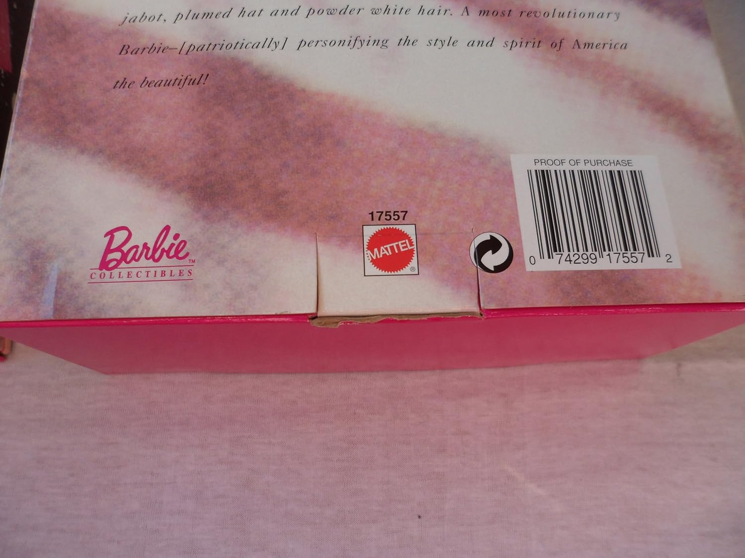Barbie 1996 George Washington FAO Schwarz Limited Edition