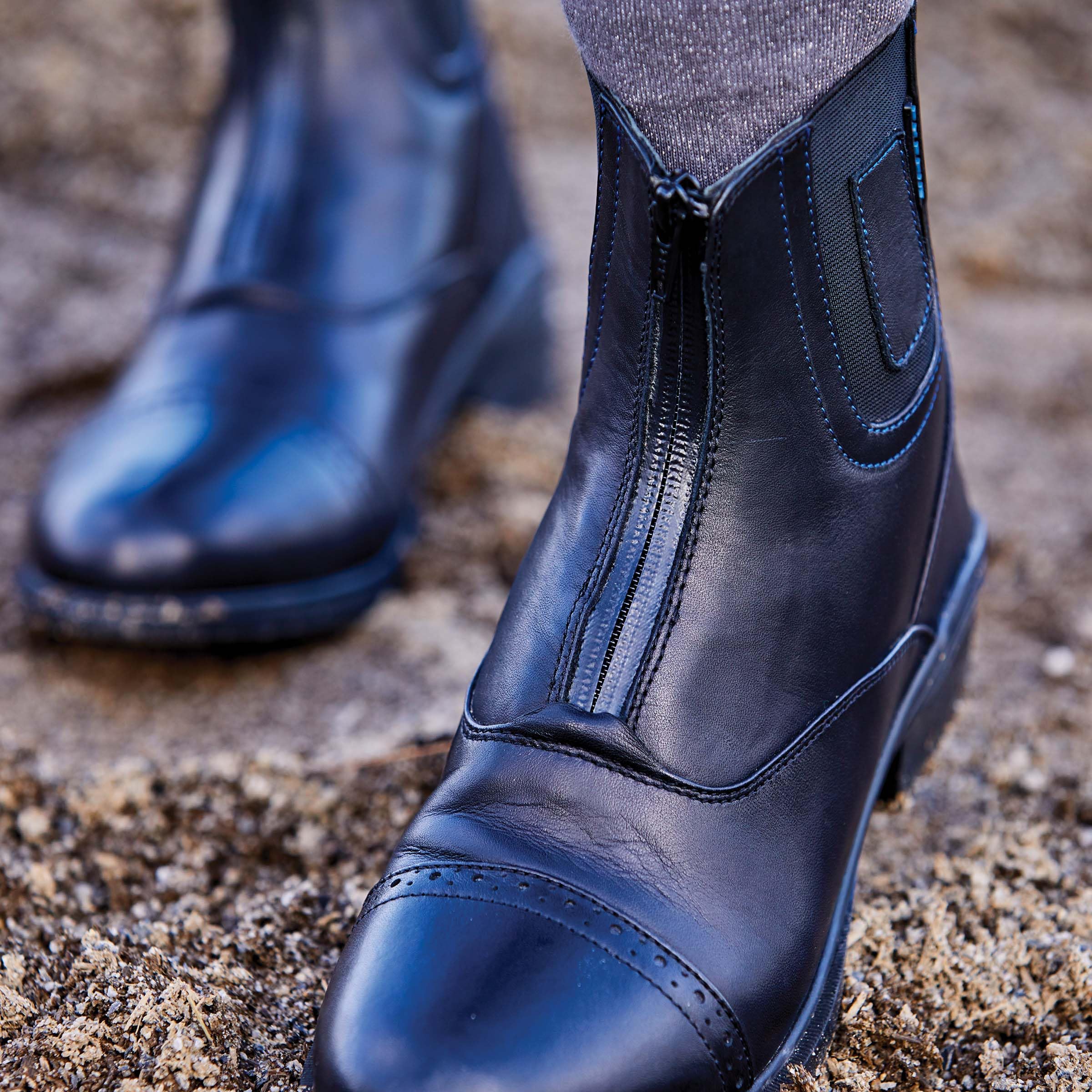 Dublin Evolution Zip Front Waterproof Womens Paddock Boots