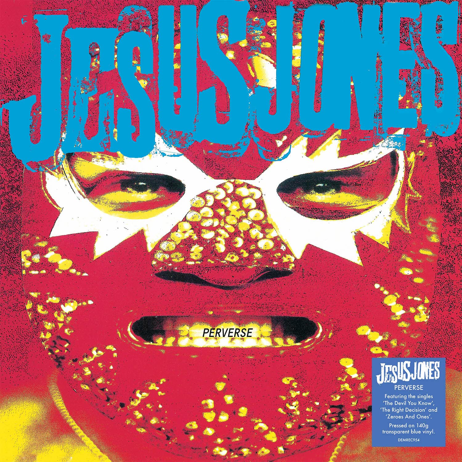 Jesus Jones: Perverse (140g Translucent Blue Vinyl) [VINYL]