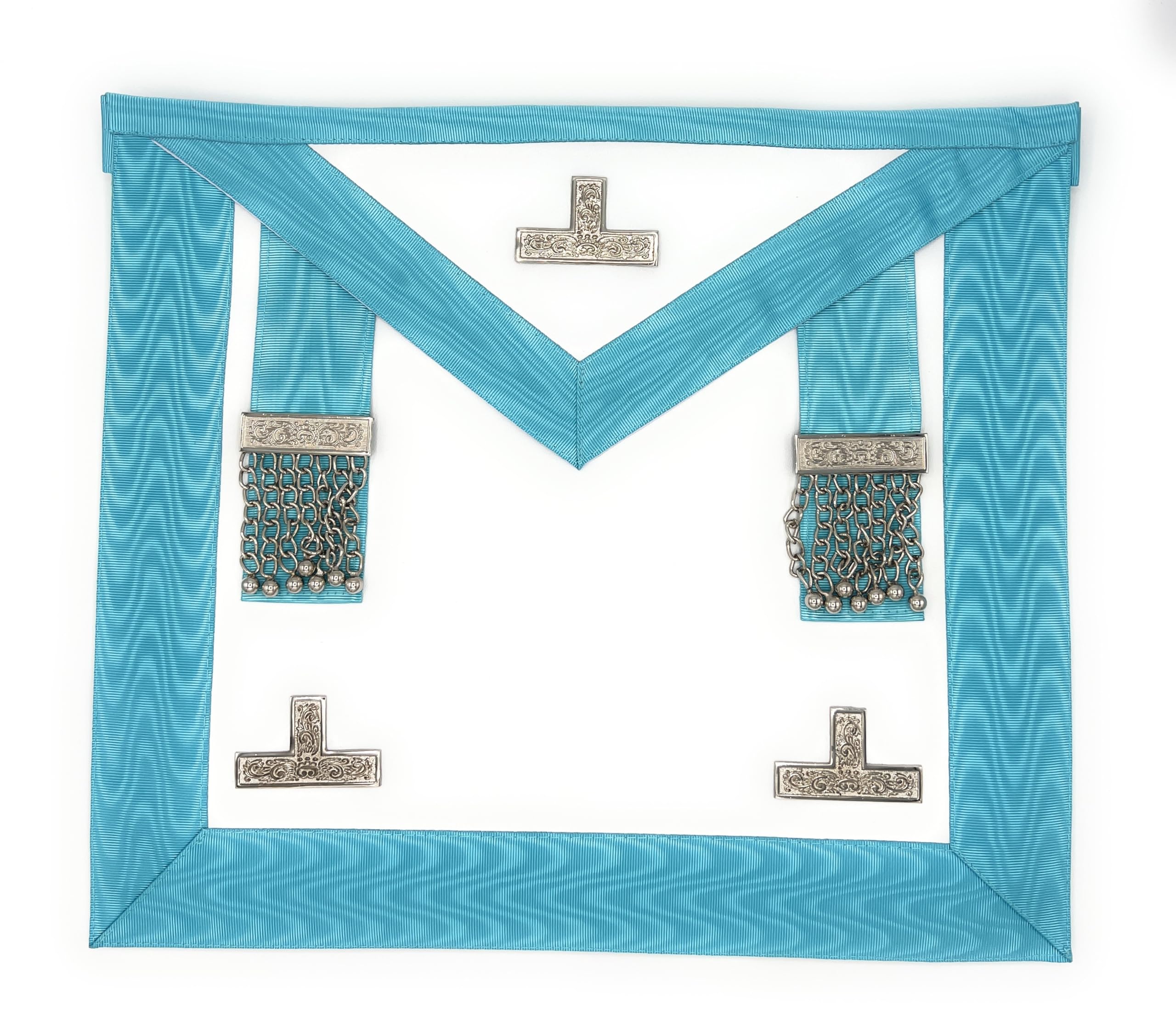 Masonic Craft Worshipful Master WM - Delantal de piel de cordero