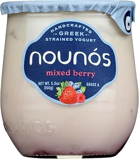 NOUNOS CREAMERY Mixed Berry Greek Yogurt, 5.3 OZ