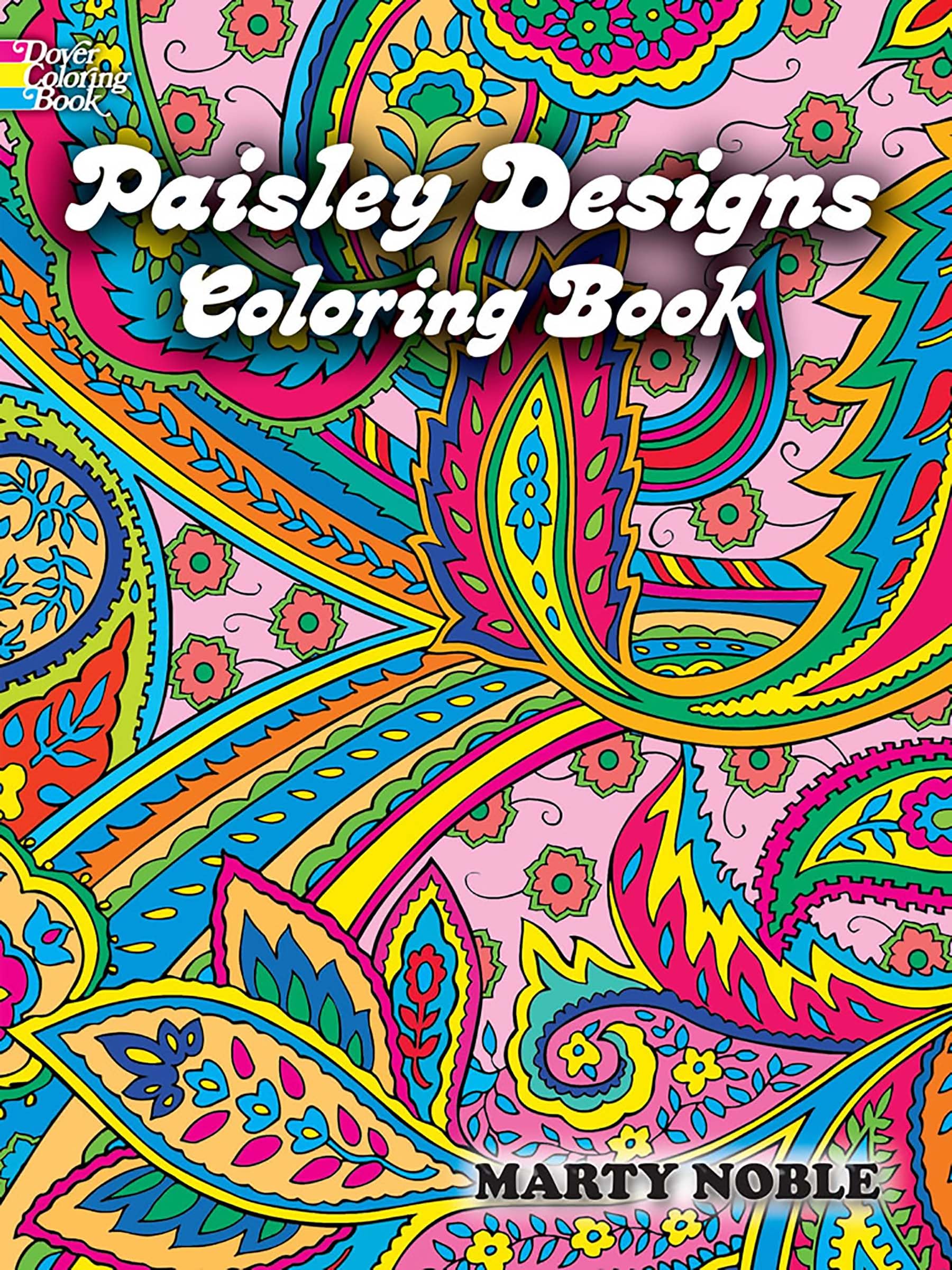Paisley Designs Coloring Book (Dover Design Coloring Books)
