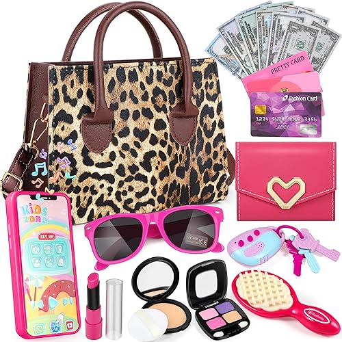 GIFTINBOX Play - Bolso para niñas pequeñas, juguetes para niñas de 3 a 5 4 a 5 6 a 8 años, juguetes para niñas, regalos de cumpleaños y juguetes