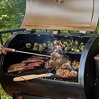 Vista 4 de Mimiuo Sartén de hierro fundido de 12 pulgadas con mango de madera extraíble, sartén redonda antiadherente para fajita para horno de pizza