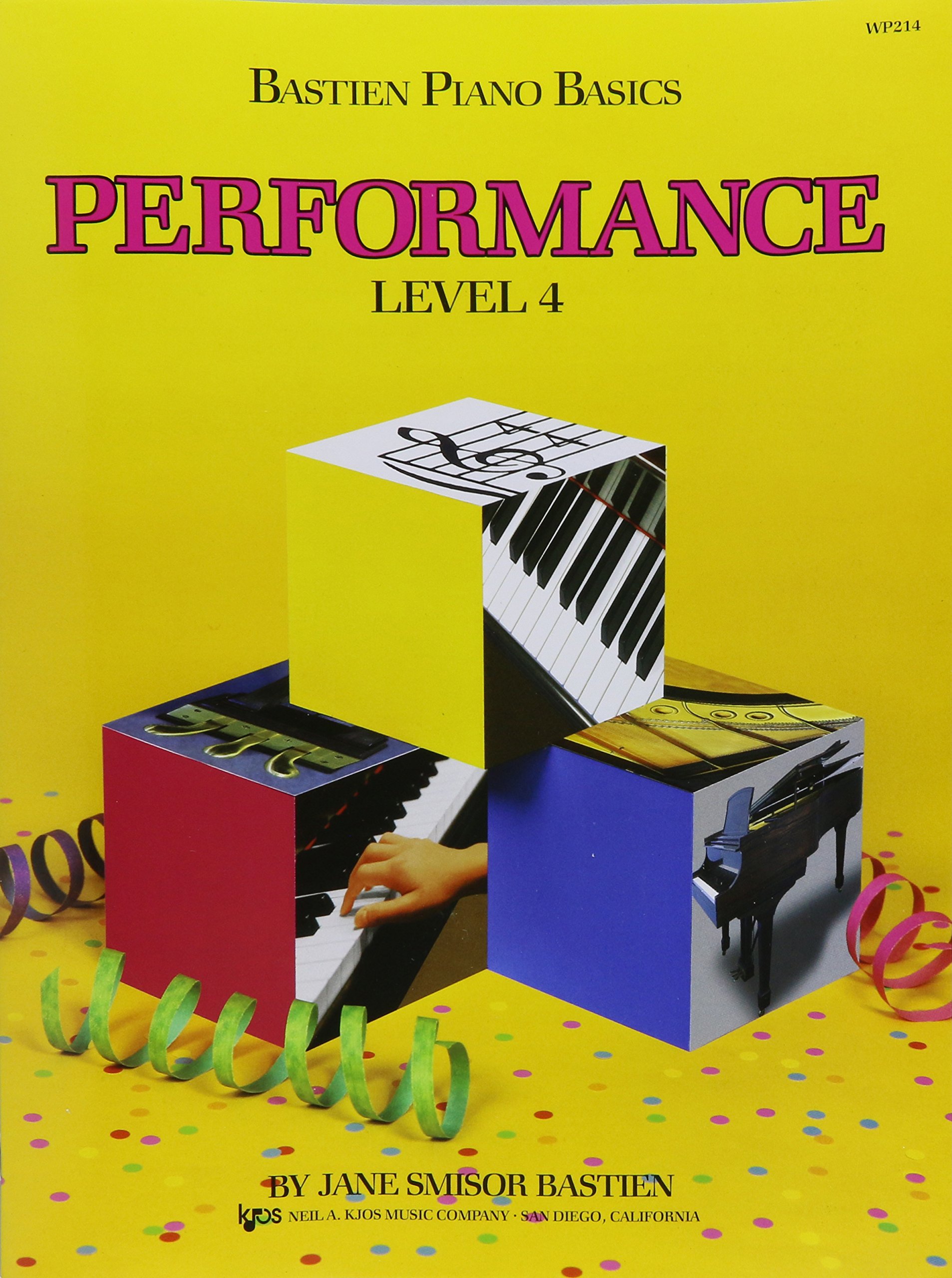WP214 - Bastien Piano Basics - Performance Level 4
