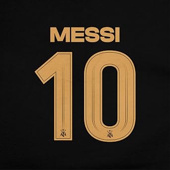 Icon Sports Officially Licensed Argentine Football Association Lionel Messi Pullover Hoodie - Unisex Adult
