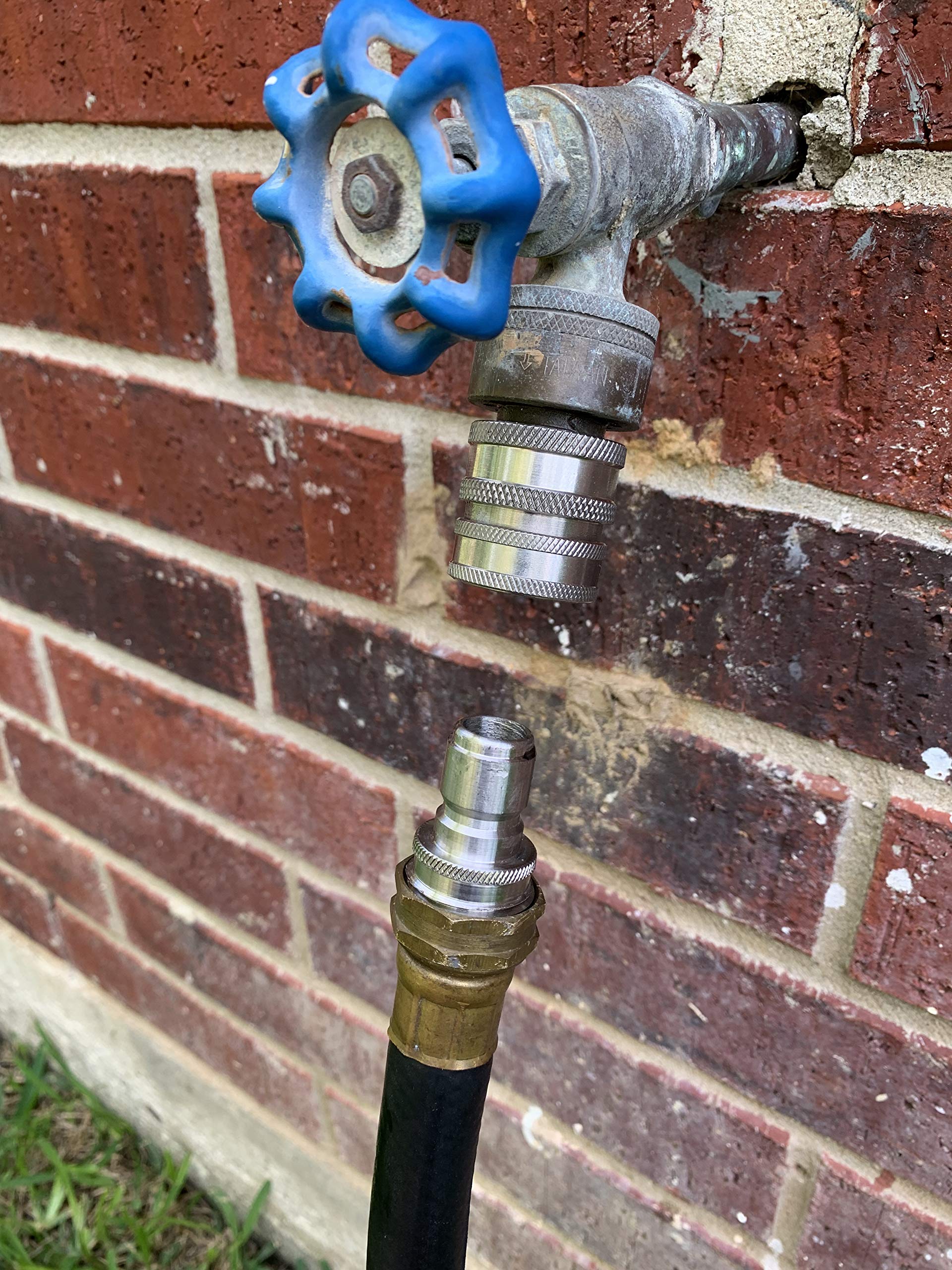 MTM Hydro Pressure Washer Garden Hose Adapters Kit 4 Piece 3/4