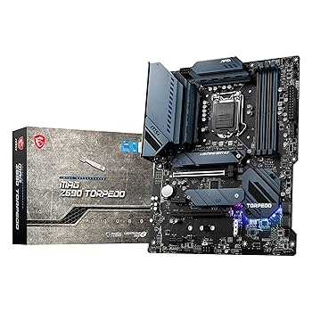 MSI MAG Z590 TORPEDO Gaming Mainboard ATX, unterstützt Intel