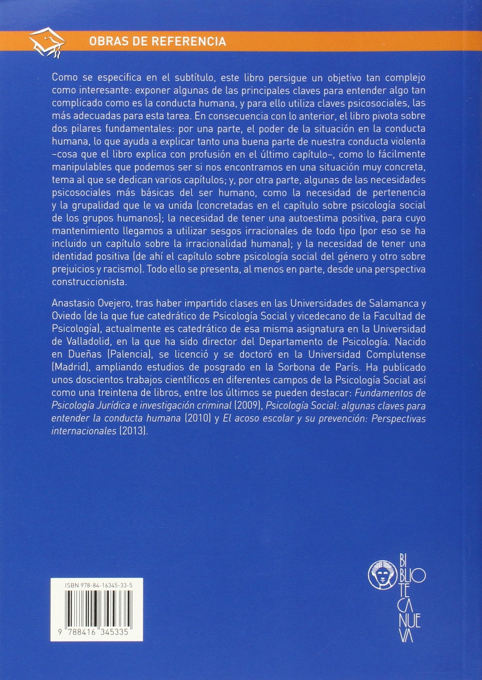 Psicología social: Algunas claves para entender la conducta humana (PSICOLOGIA UNIVERSIDAD)