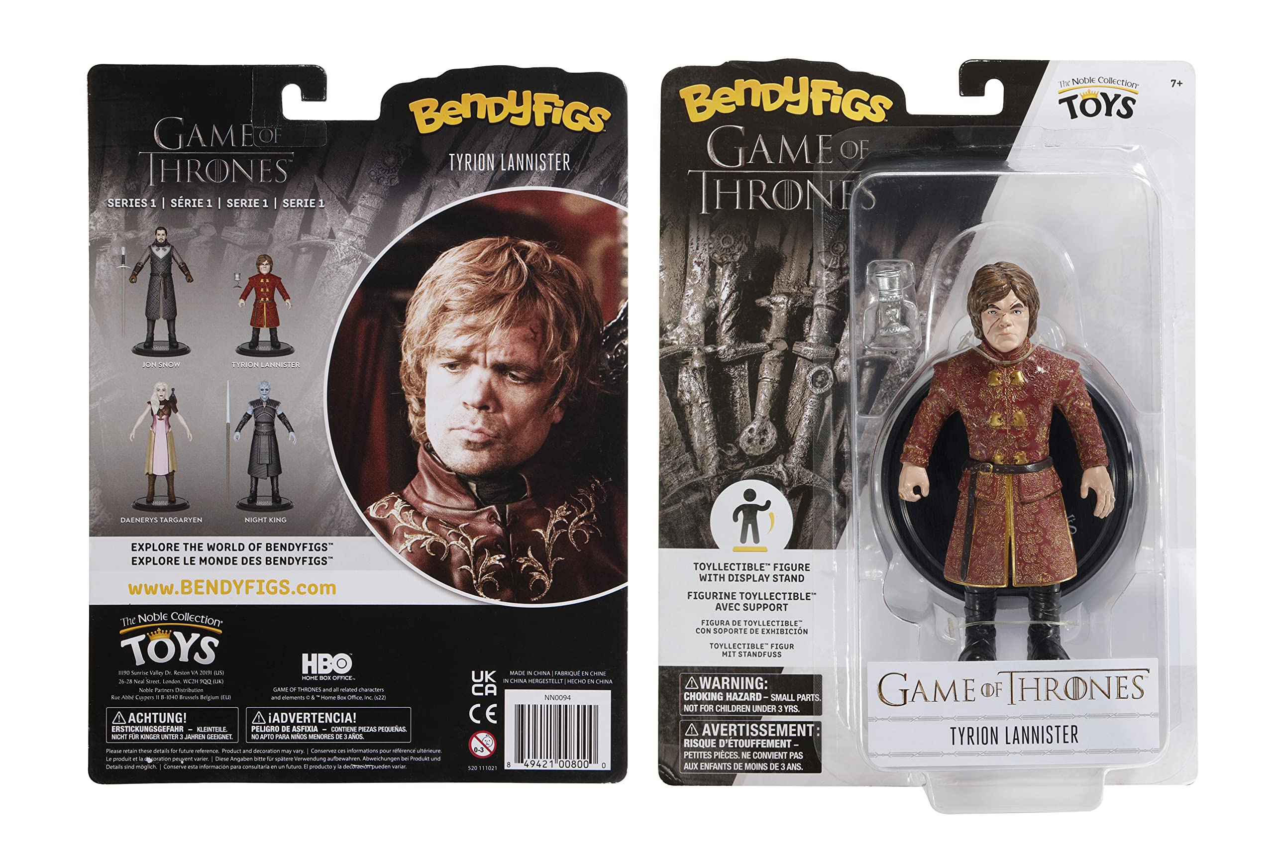Noble Collection Game of Thrones Bendyfigs Bendable Figure Tyrion Lannister 14 cm