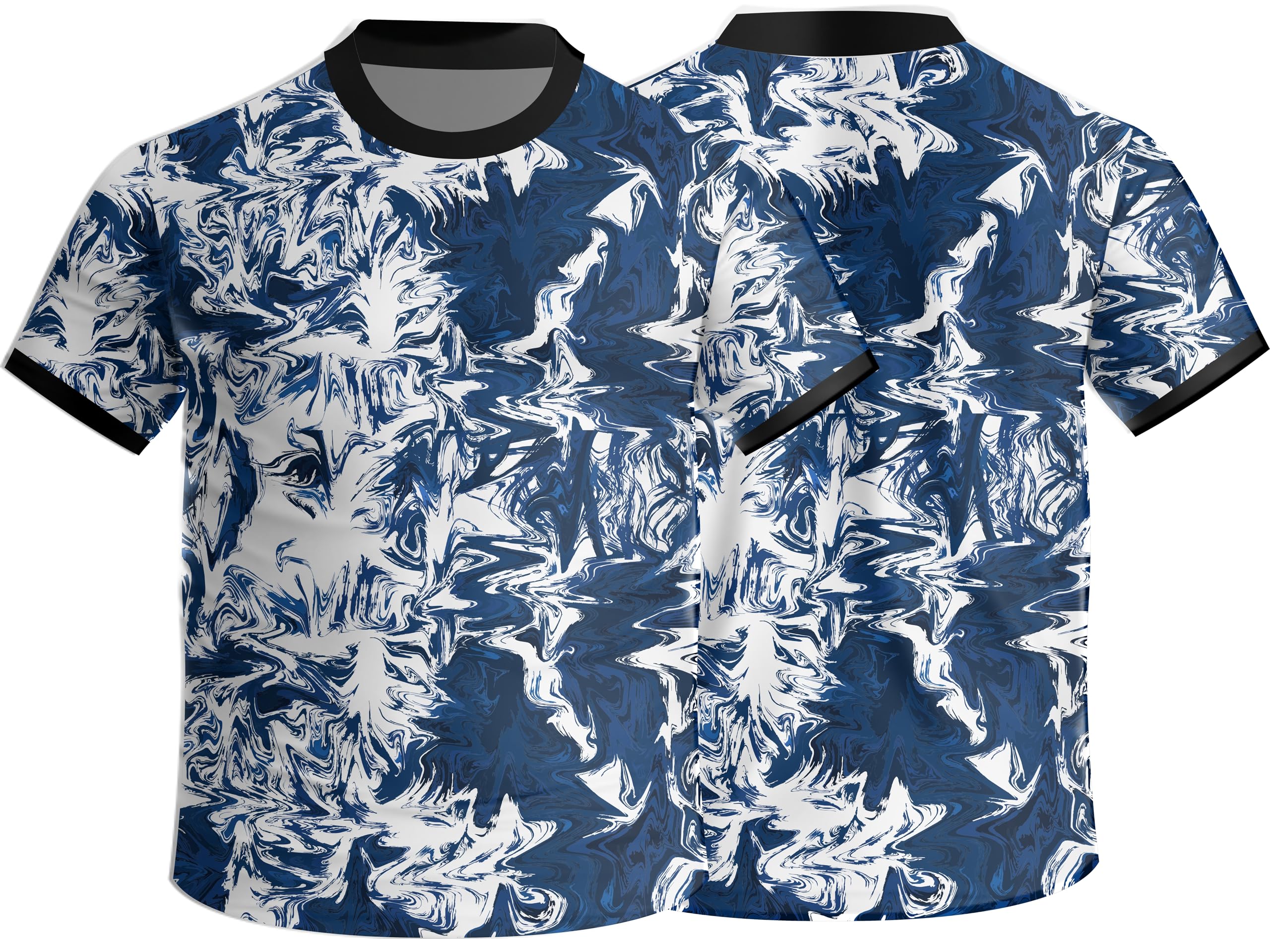 All-Day Comfort Men’s Active Polyester Jersey T-Shirt Durable & Stretchable Sports Tee for Training, Running, Cycling & Gym Sessions