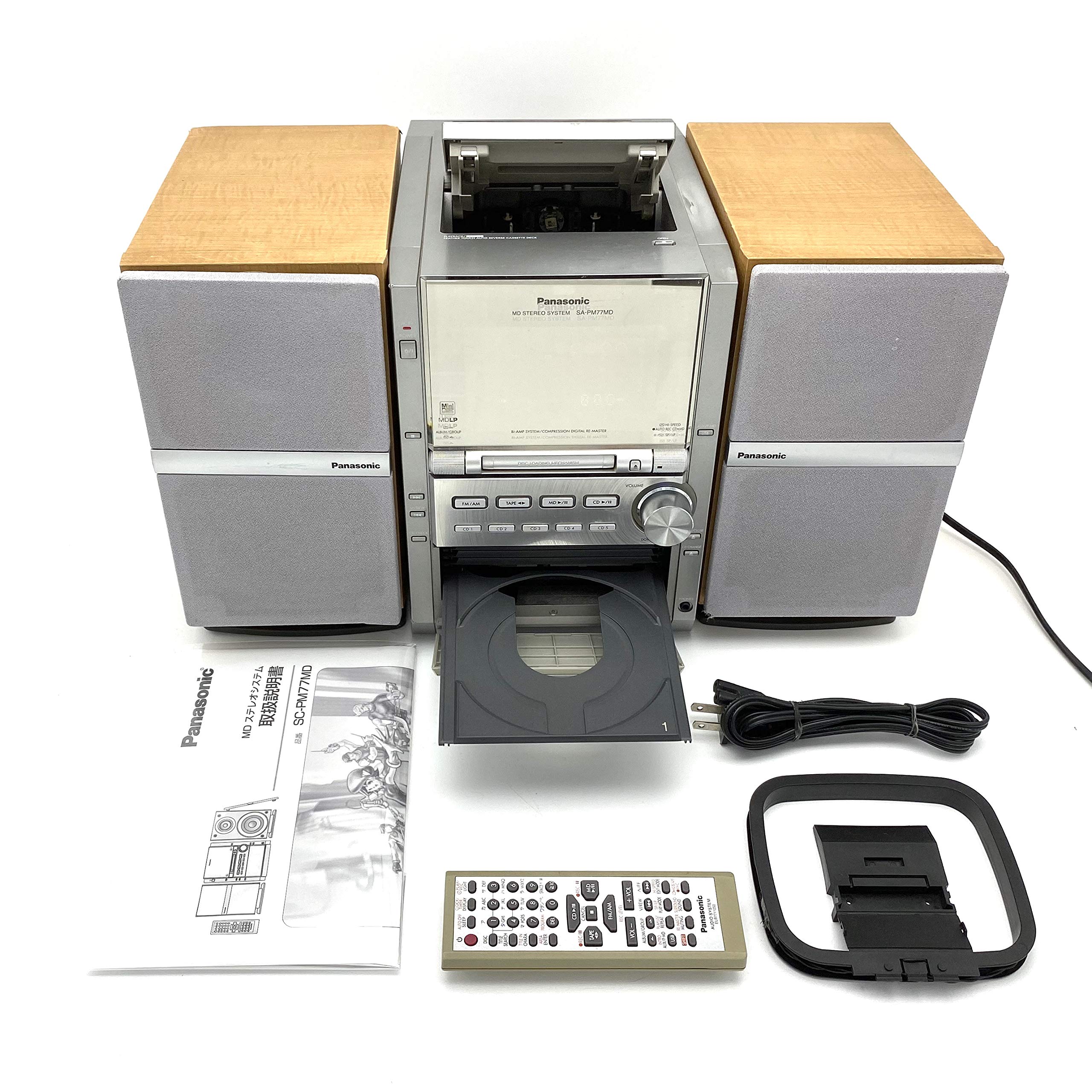 Amazon | Panasonic パナソニック SC-PM77MD-S シルバー MDステレオ