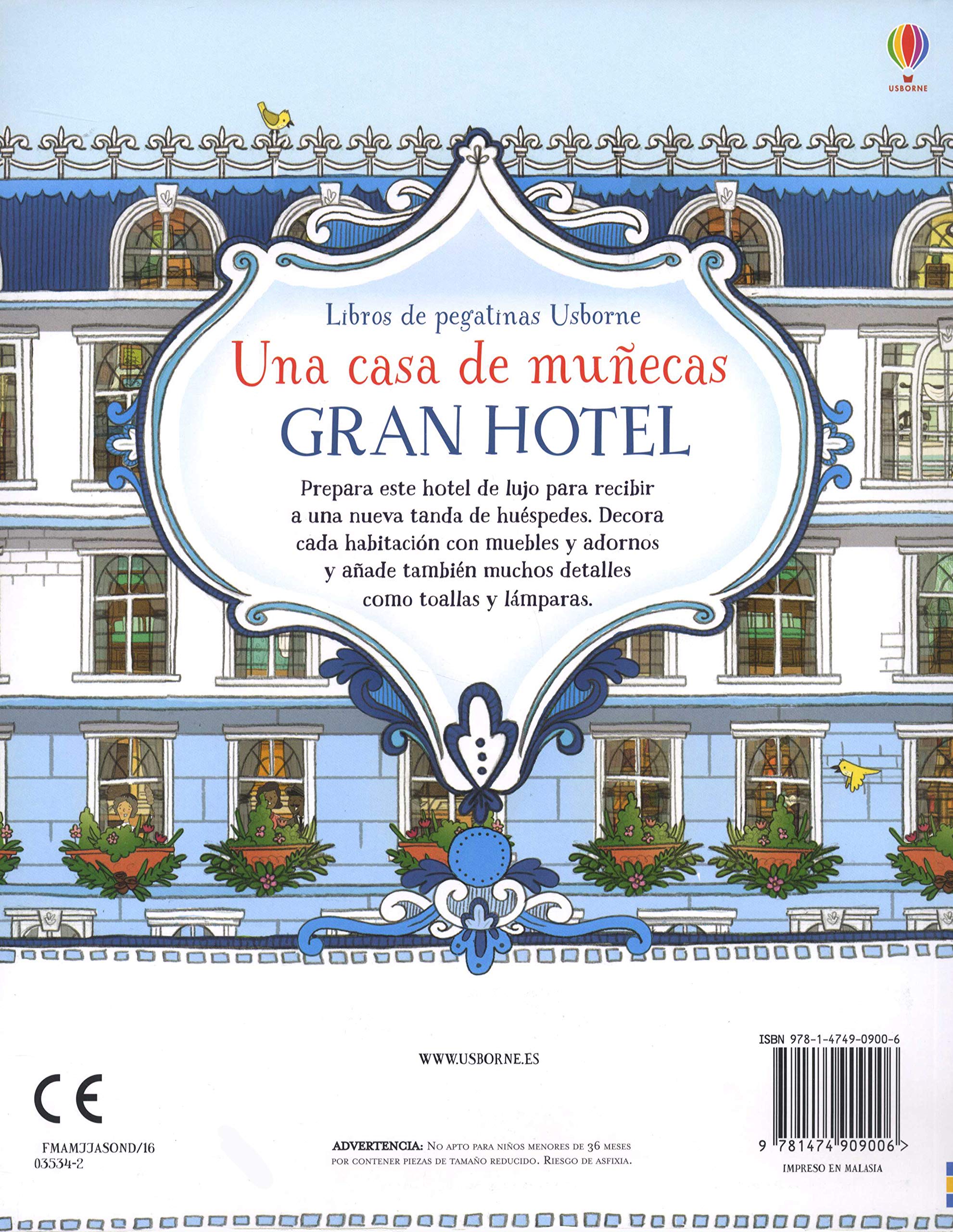 Gran hotel (Una casa de muñecas - Libro de pegatinas)