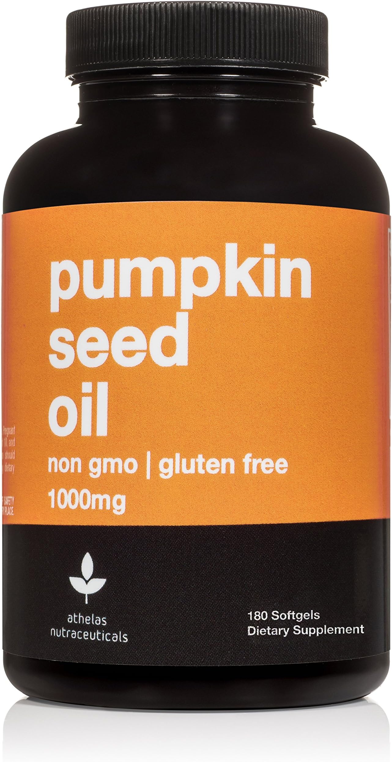 Pumpkin Seed Extract Capsules 1000mg - Non-GMO Premium Cold Pressed Prostate and Urinary Tract Support - Bladder Regulation and Control - Pumpkin Seed Oil Softgels Capsules Supplement - 180 Capsules